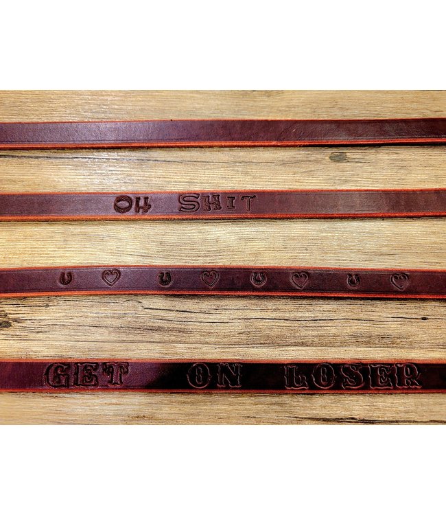 Beyond the Barn Leather Wither Straps BTB