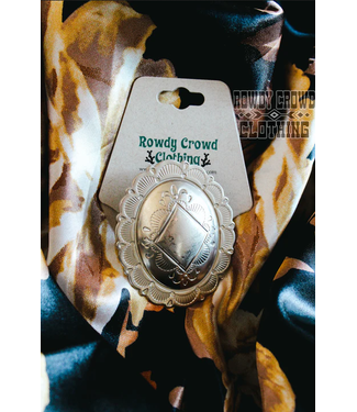 Rowdy Crowd Clothing Scarf Slide/Ring/Tee Concho
