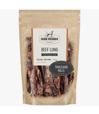 Farm Hounds Beef Lung Dog Treats 3.5oz