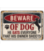 Lone Star Art Metal Signs/Dogs
