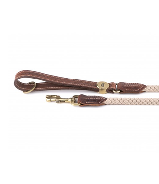 MyFamily Italian Leather & Rope El Paso Dog Leash