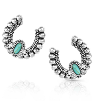 Montana Silversmith Lucky Roads Turquoise Earrings