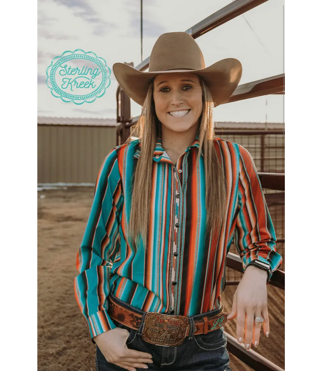 Sterling Kreek Womens Western Shirt - Arena Lights