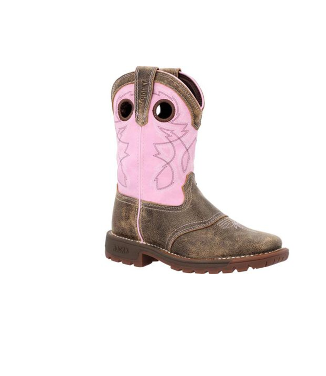 Rocky Kids Legacy 32 Pink Waterproof Western Boot