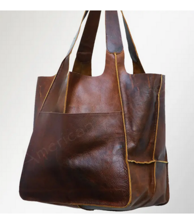 American Darling Oversize Supple Leather Tote Bag