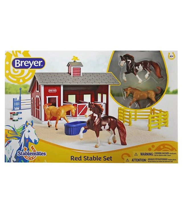 Breyer Stablemates Little Red Stable