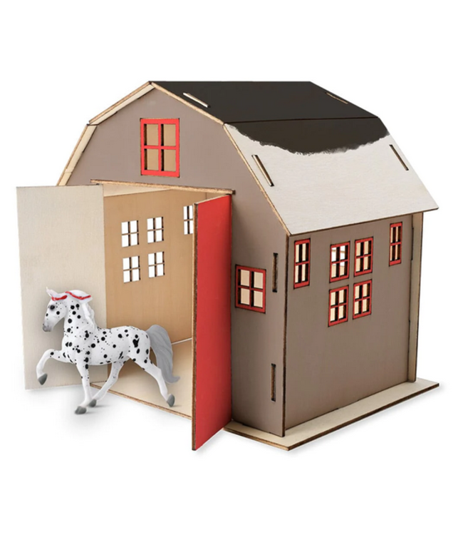 Breyer Paint & Play Horse & Barn Set