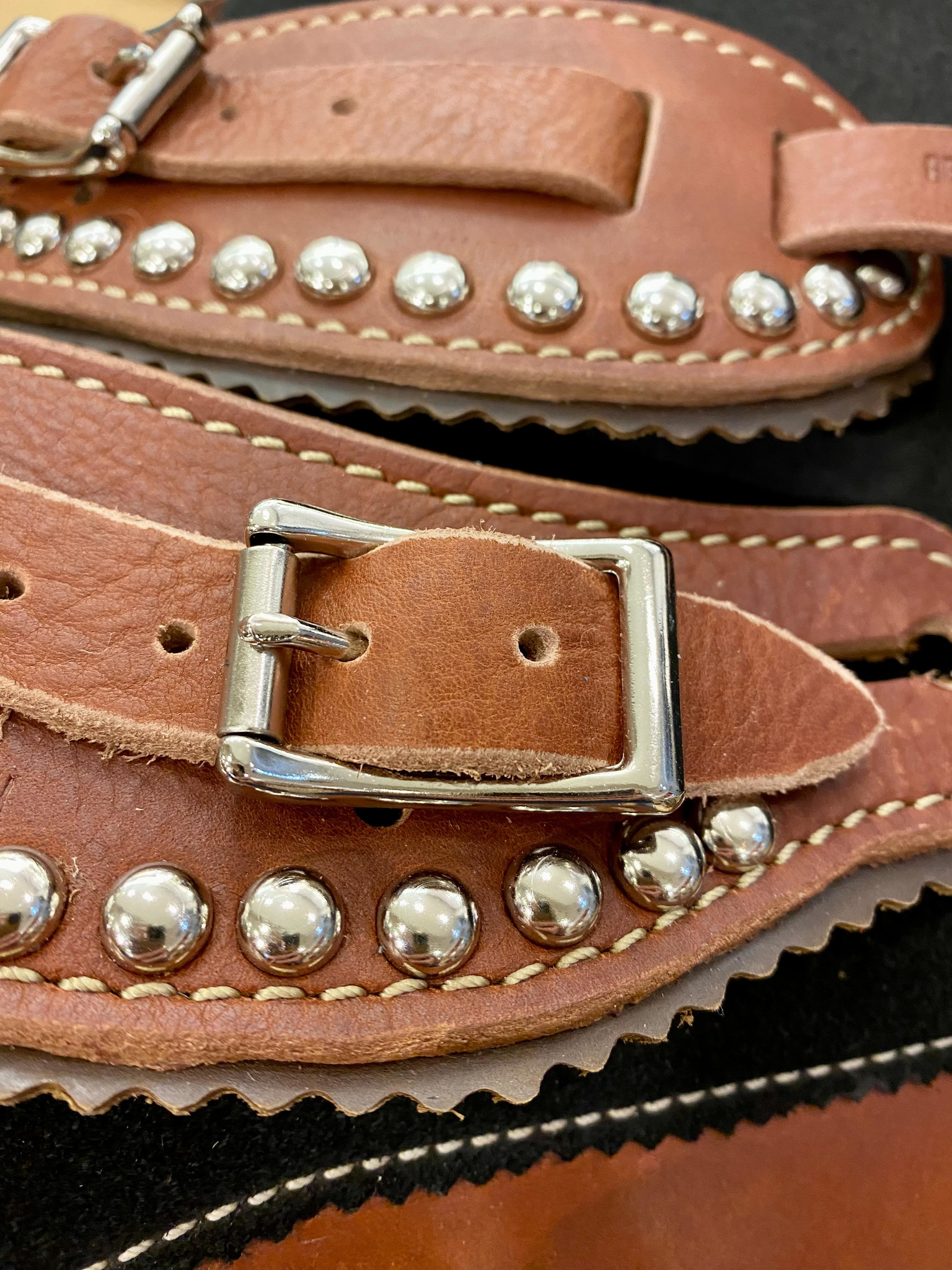 Custom Dot Spur Straps