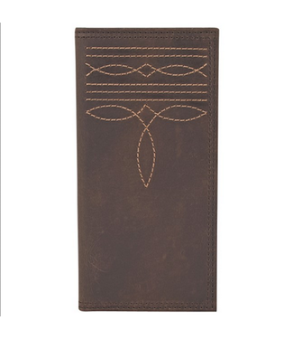 Justin Justin Rodeo Wallet Brown/Boot Stitch