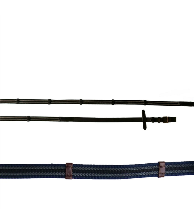 Pro-Trainer Pro-Trainer Rubber Web Reins - Full/