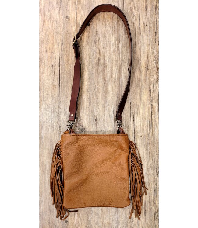 Beyond the Barn Hand Made Leather Dual Purpose Sable Gator Purse BTB