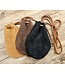Beyond the Barn Leather Tobacco Pouch Suede Adjustable BTB