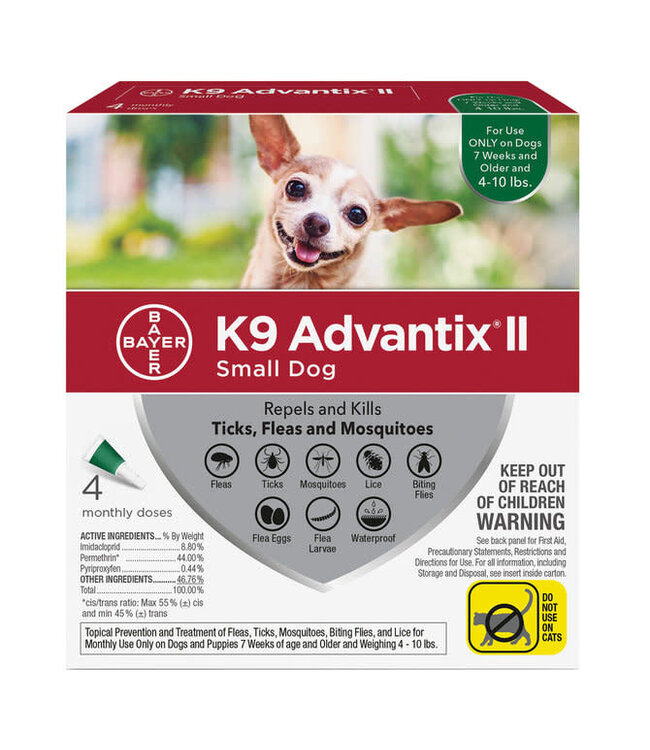 K9 Advantix II (4 Doses)