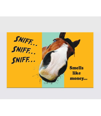 Horse Hollow Press Money or Gift Card Holder & Envelope: Smells like Money Horse