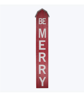 Youngs Be Merry Barn Porch Leaner/Wall Sign