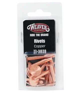 Weaver Copper Rivet/Burr Pack