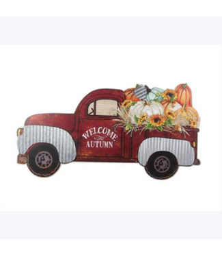 Youngs Wood Welcome Truck Tabletop Decor