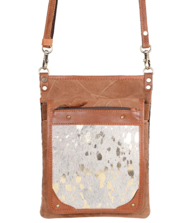 Vaan & Co Birch Rawhide Crossbody