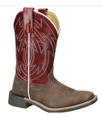Smoky Mountain Youth Burgundy Nomad Boots