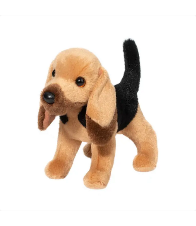 Douglas Small Plush Dog 8" Trapper Bloodhound