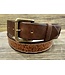 Beyond the Barn Brown Croc Overlay Belt Men's BTB