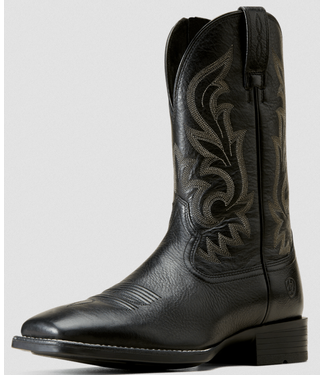 Ariat Mens Slim Zip Ultra Western Boot - Black