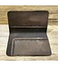 Beyond the Barn Hand Tooled Dark Brown Barbed Wire Checkbook Cover BTB