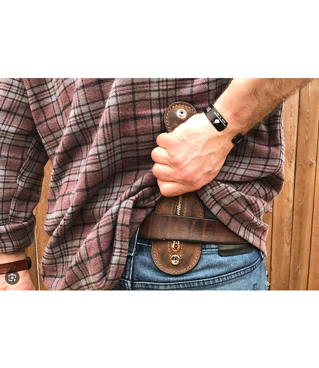 Beyond the Barn Leather Belt Coin Wallet Sap Assort. BTB