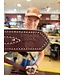 Beyond the Barn Mahogany Western Stitch Men's Belt BTB