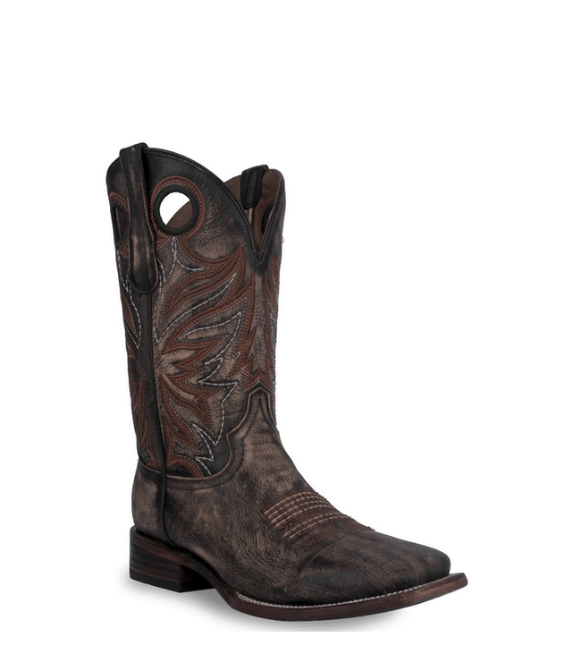 Corral Mens Western Boot - Embroidered Distressed Brown