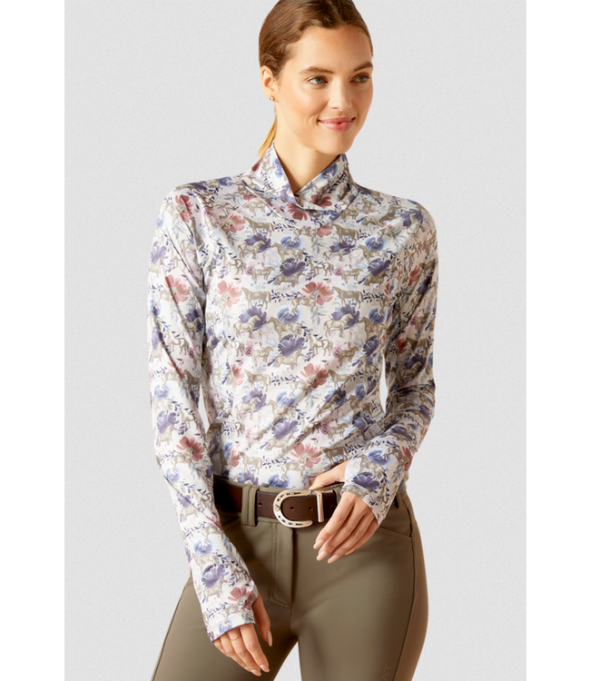 Ariat Womens Lowell Wrap Baselayer - Equine Floral