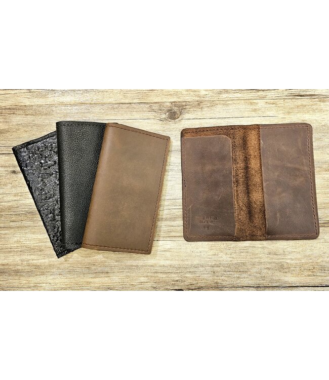Beyond the Barn Leather Checkbook Cover BTB