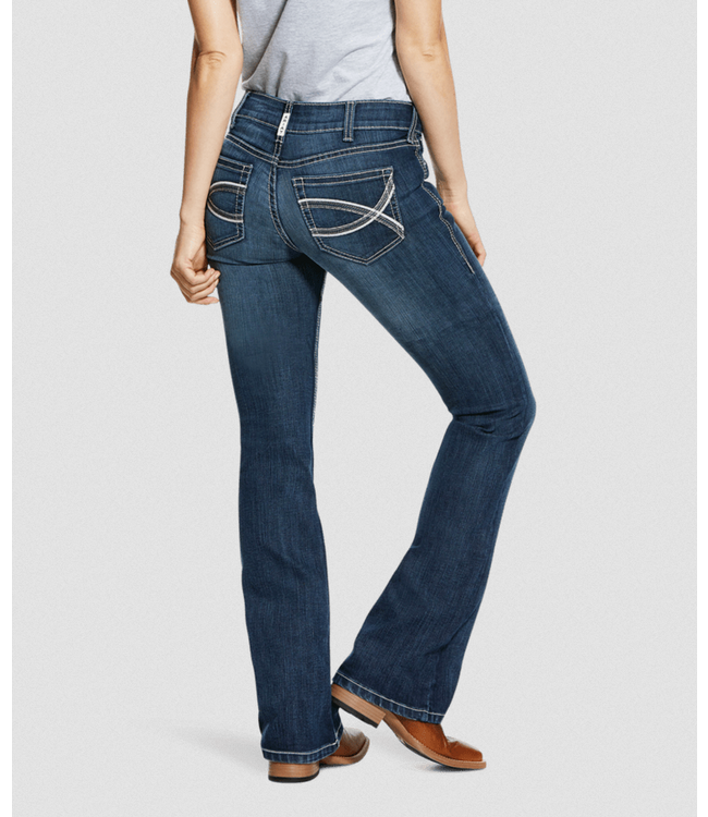Ariat R.E.A.L. Mid Rise Stretch Arrow Fit Jean Shayla