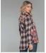 Floral Embroidered Flannel - Womens