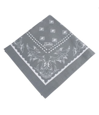 Justin Justin Large Bandana - Grey