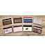Beyond the Barn Crazy Color Leather Card Wallet Double Sided Assort. BTB