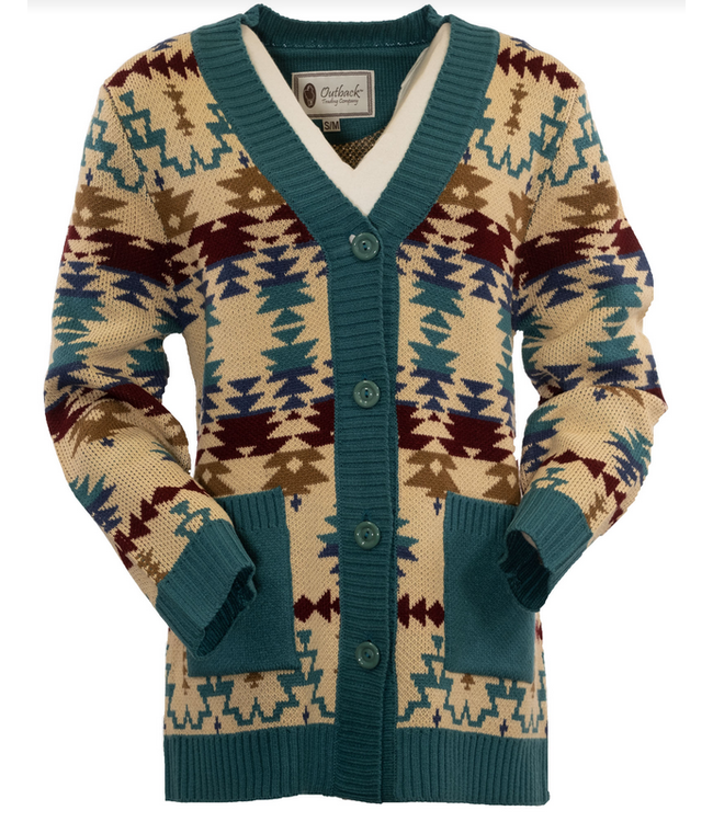 Outback Trading Jayden Cardigan Beyond the Barn