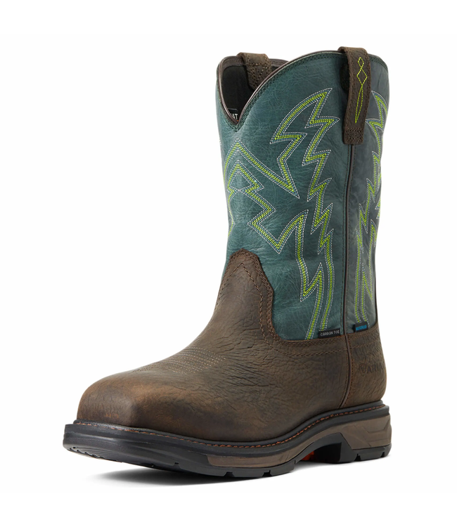 Ariat Men's Workhog XT Boa H2O CT Brown/Forest