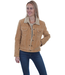 Scully Womens Suede Jean Jacket
