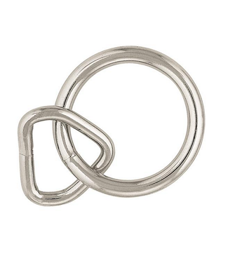Welded Loop & Ring  Stainless Steel 3/4"