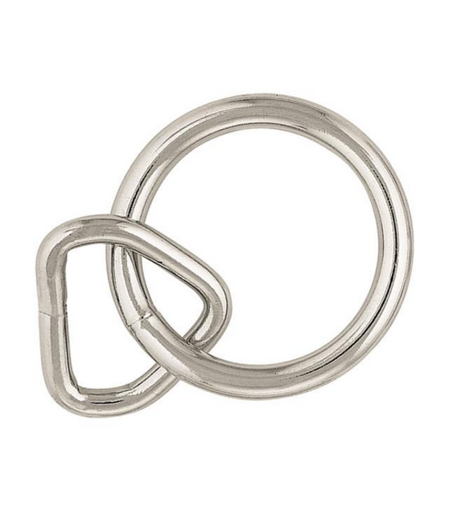 Welded Loop & Ring  Stainless Steel 3/4"