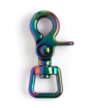 Tandy Square Scissor Snap Rainbow 5/8"