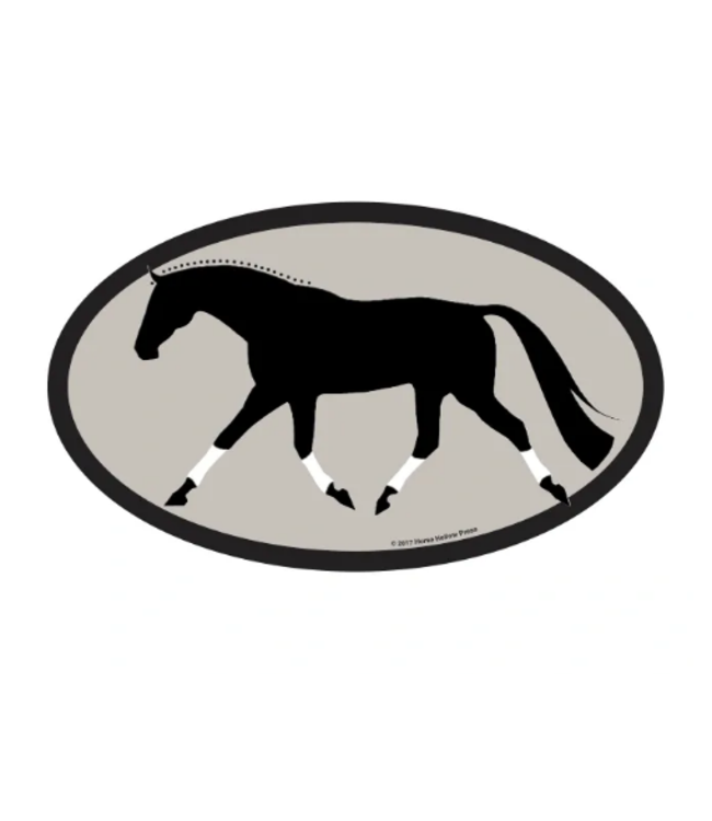 Horse Hollow Euro Sticker
