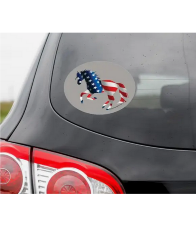 Horse Hollow Euro Sticker