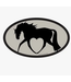 Horse Hollow Euro Sticker