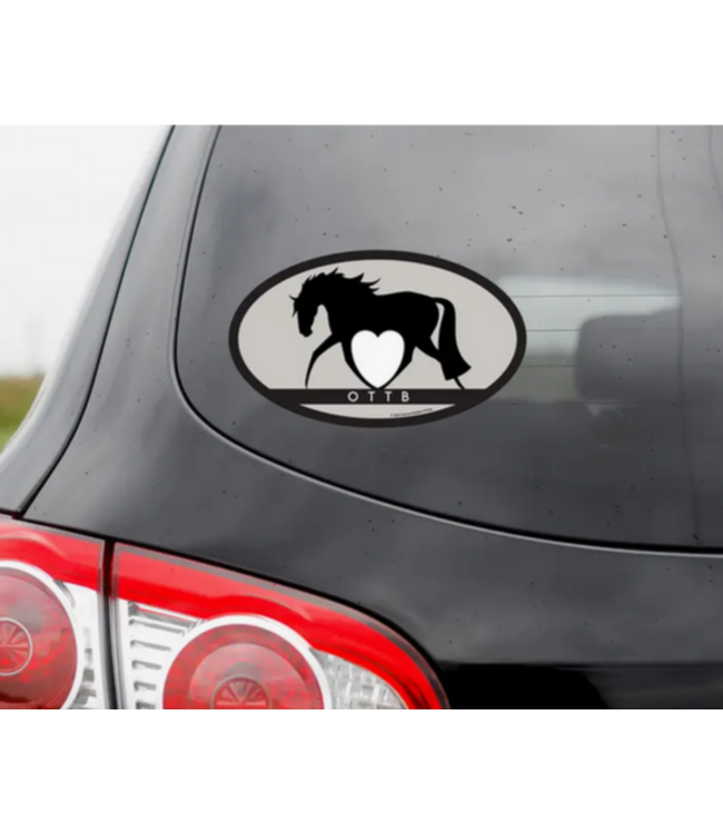 Horse Hollow Euro Sticker
