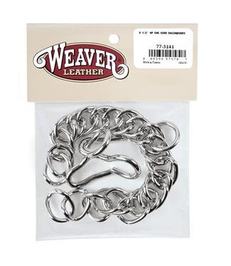 Weaver English Curb Chain with Hooks NP