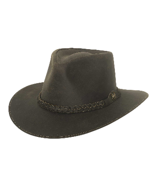 Bullhide Duluth Chocolate Leather Cowboy Hat