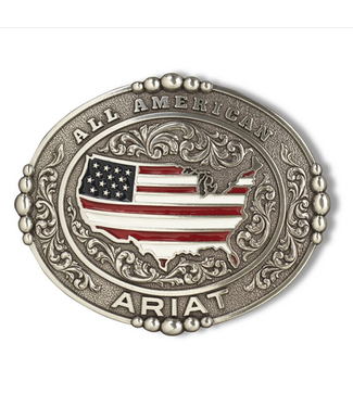 Ariat Ariat Oval All American Antique Buckle