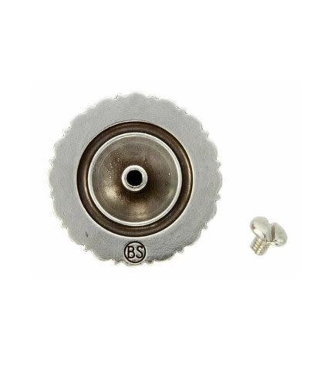 Antique Silver Center Rope Concho 1 1/2"